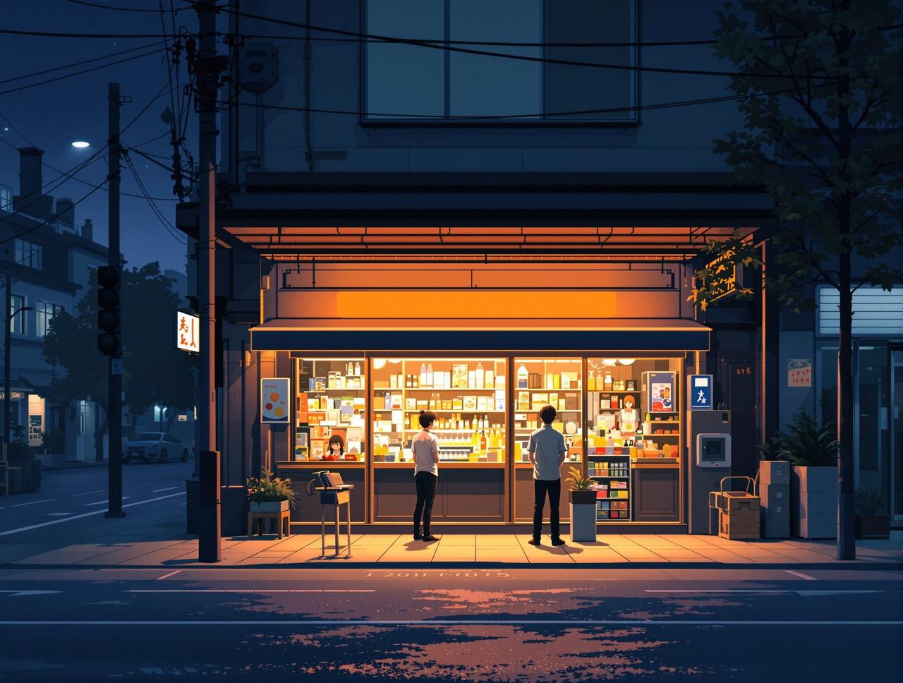 日本番剧 - 深夜便利店